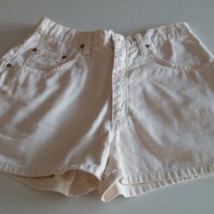 White Jean Short